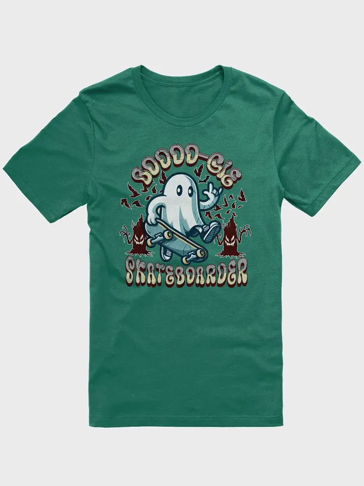 Boooo-gie Skateboarder Ghostly T-Shirt product image (25)