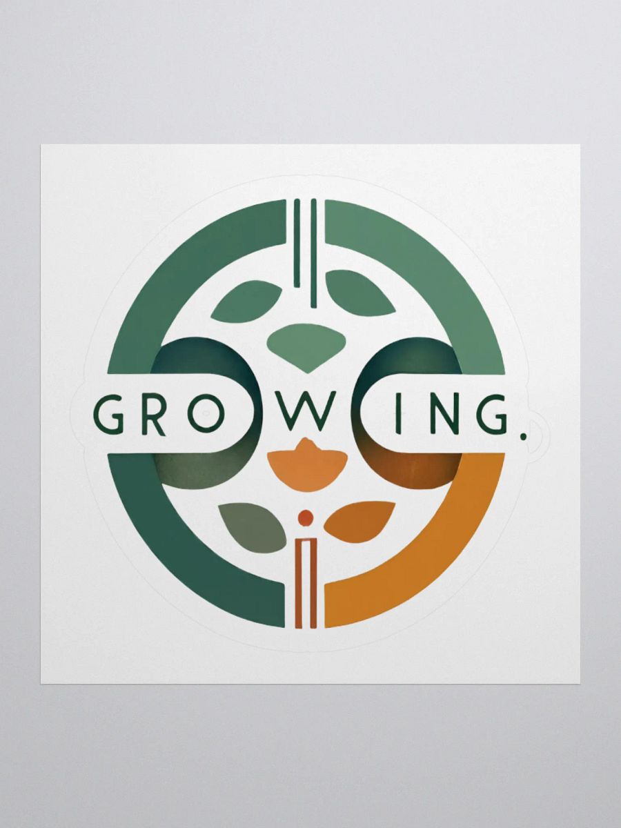 Nature's Growth Kiss Cut Stickers product image (2)