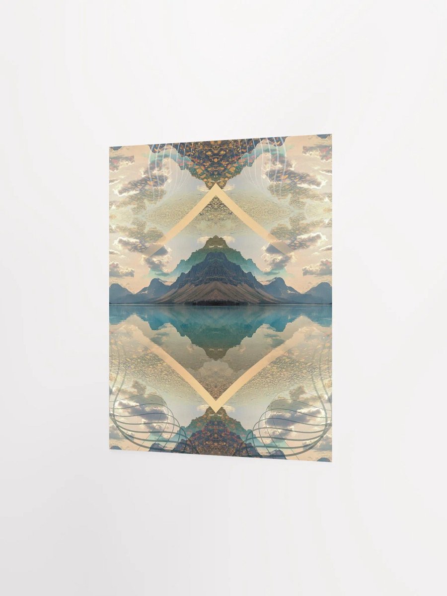 Geometric Art Print - Reflections (Original) product image (6)
