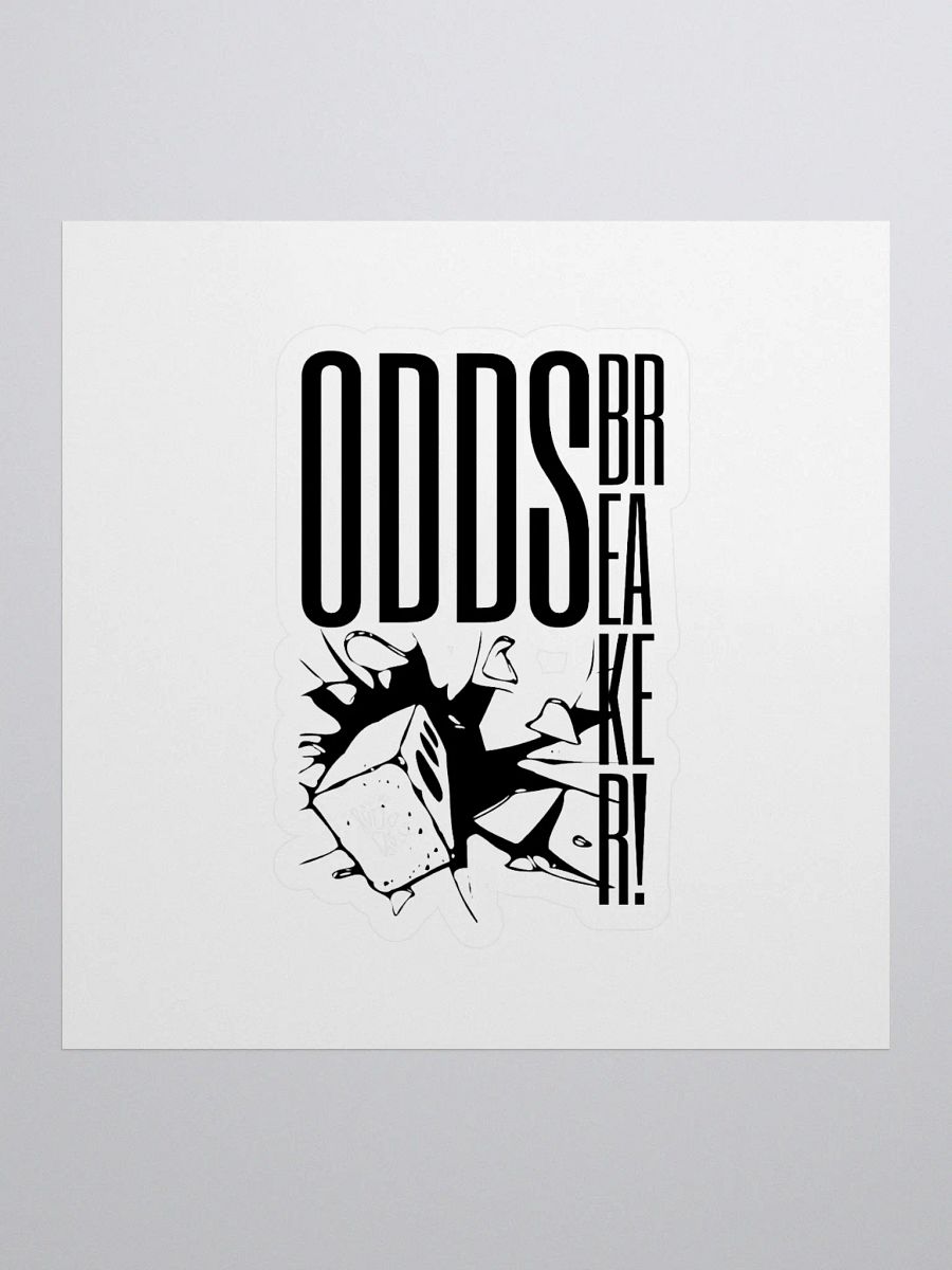 "Odd Breaker" kiss cut sticker product image (1)