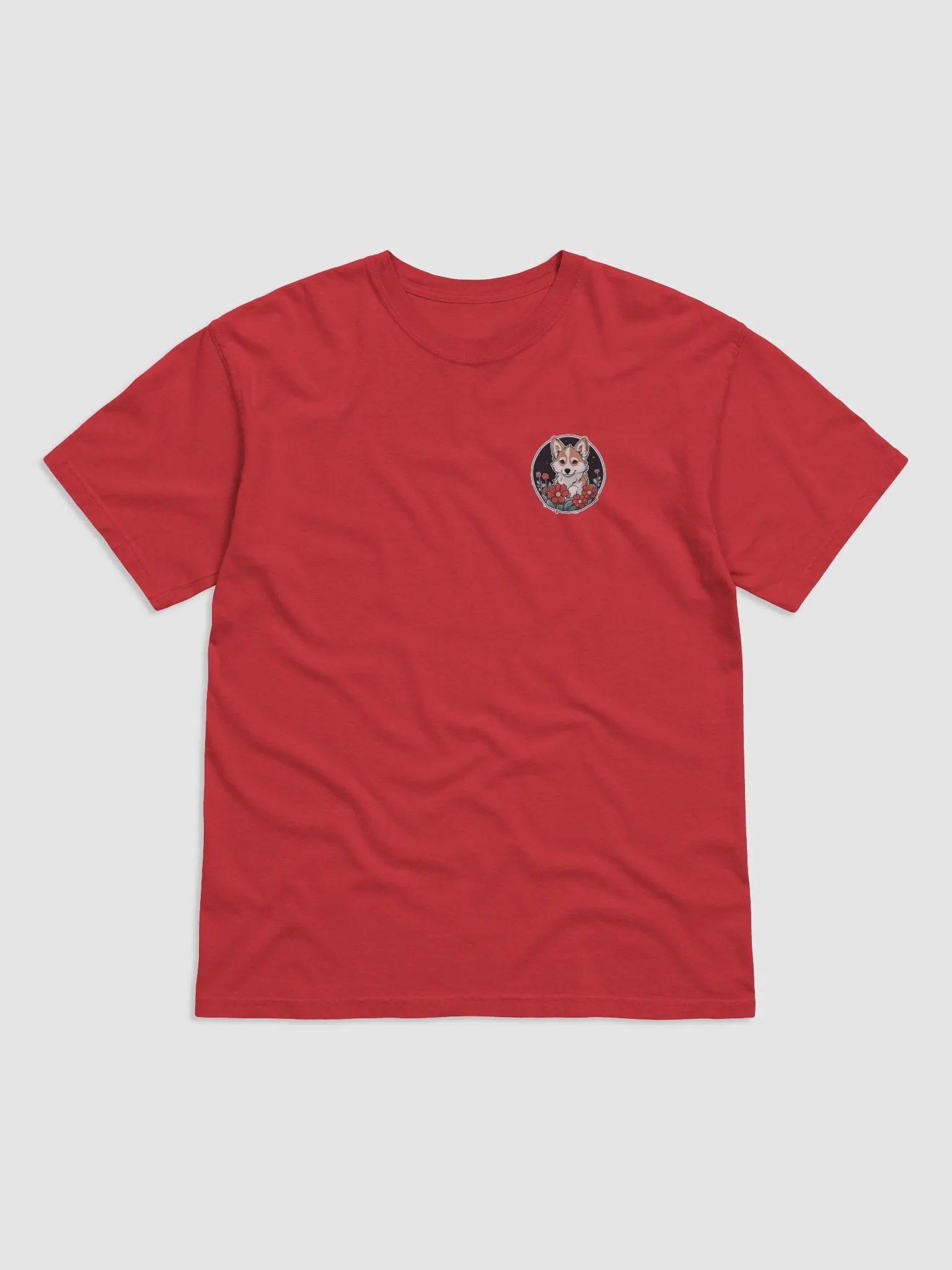 Daisy Red Comfort Colors Garment-Dyed Heavyweight T-Shirt product image (1)