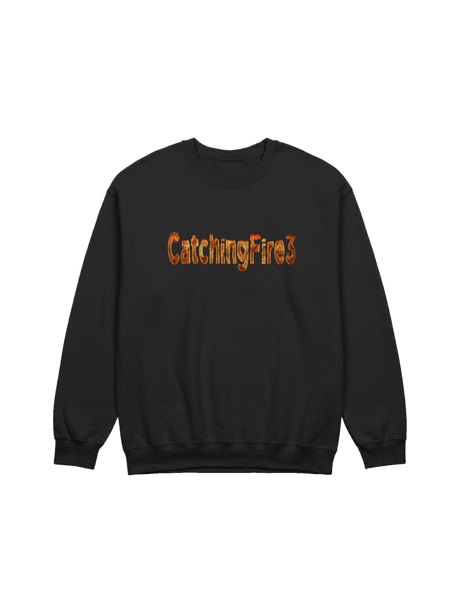 Flaming catchingfire3 crewneck sweat shirt product image (1)