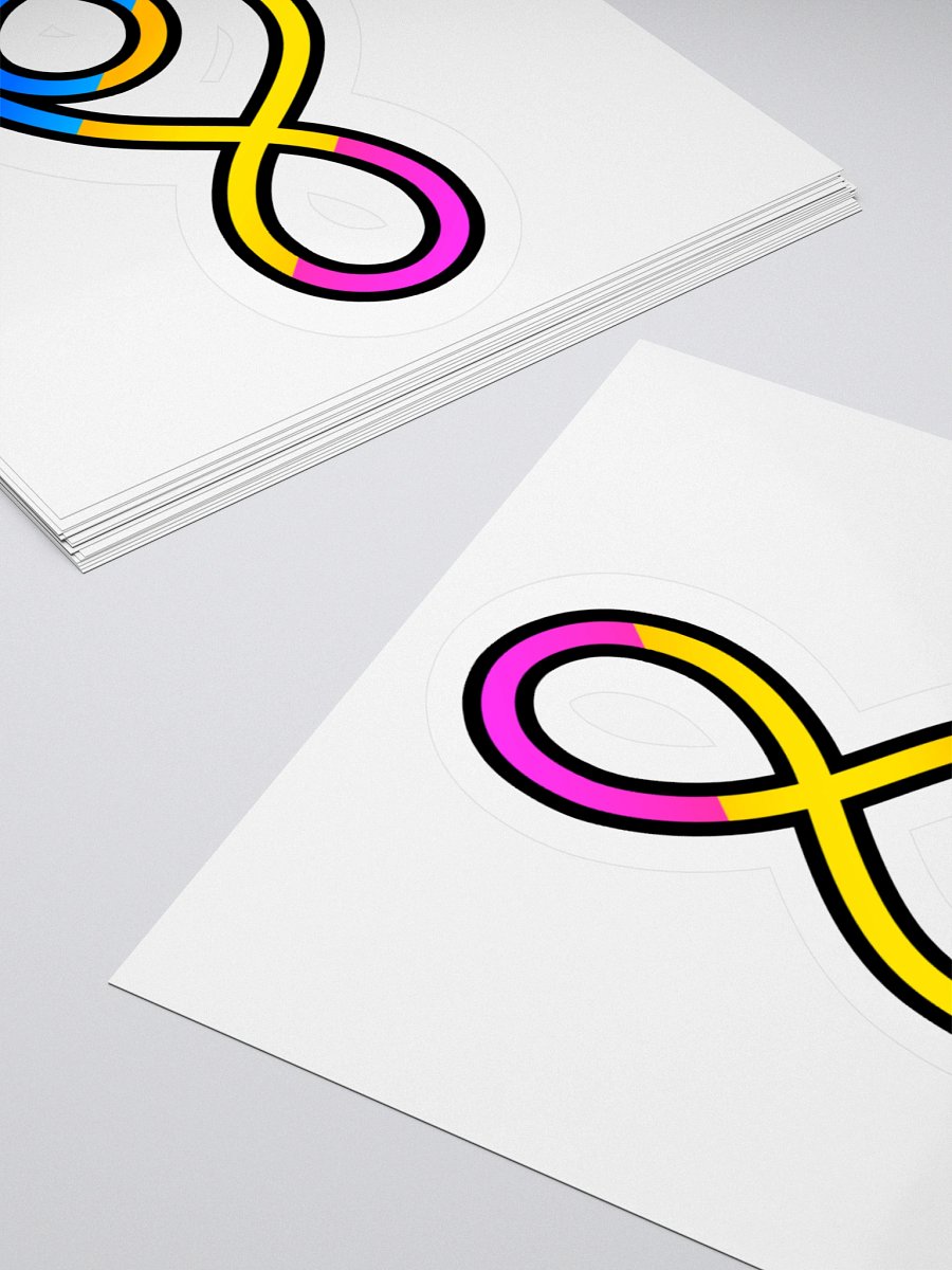 Treble Clef (Pansexual) - Kiss Cut Sticker product image (11)