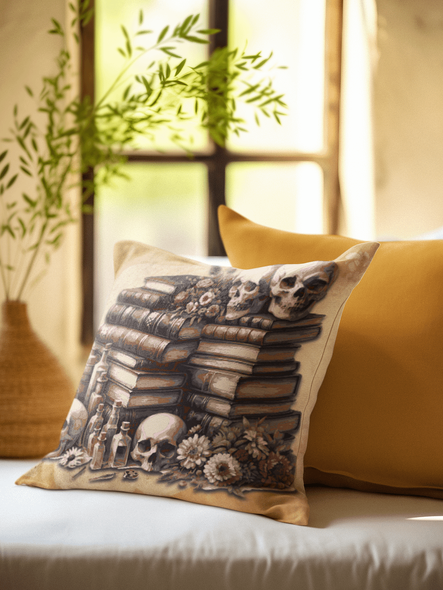Gothic Academia All-Over Print Pillow product image (3)