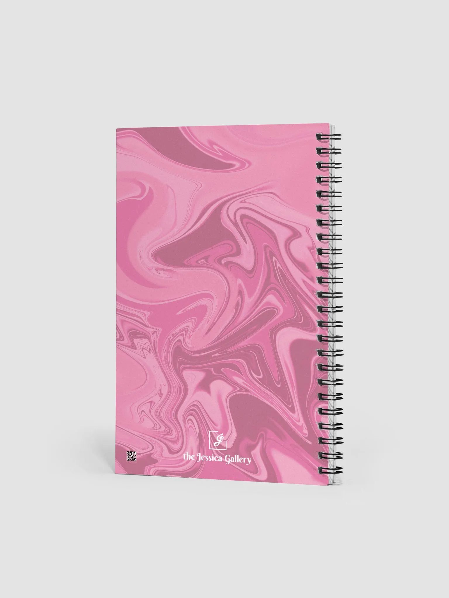 Cute Ghost Dotted Spiral Notebook product image (4)