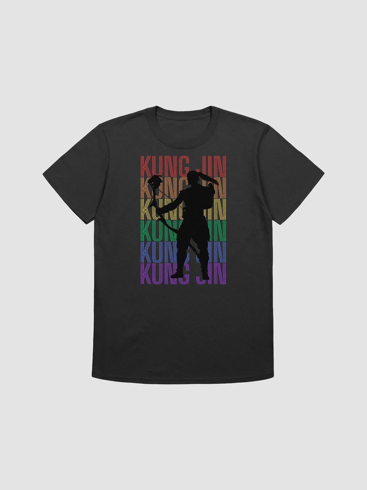 PRIDE - Kung Jin Tee Rainbow product image (1)