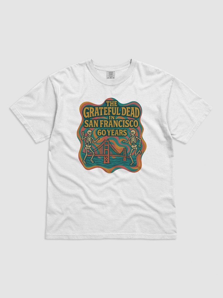 Grateful Dead 60 in S.F. Skeleton Dance T-Shirt product image (7)