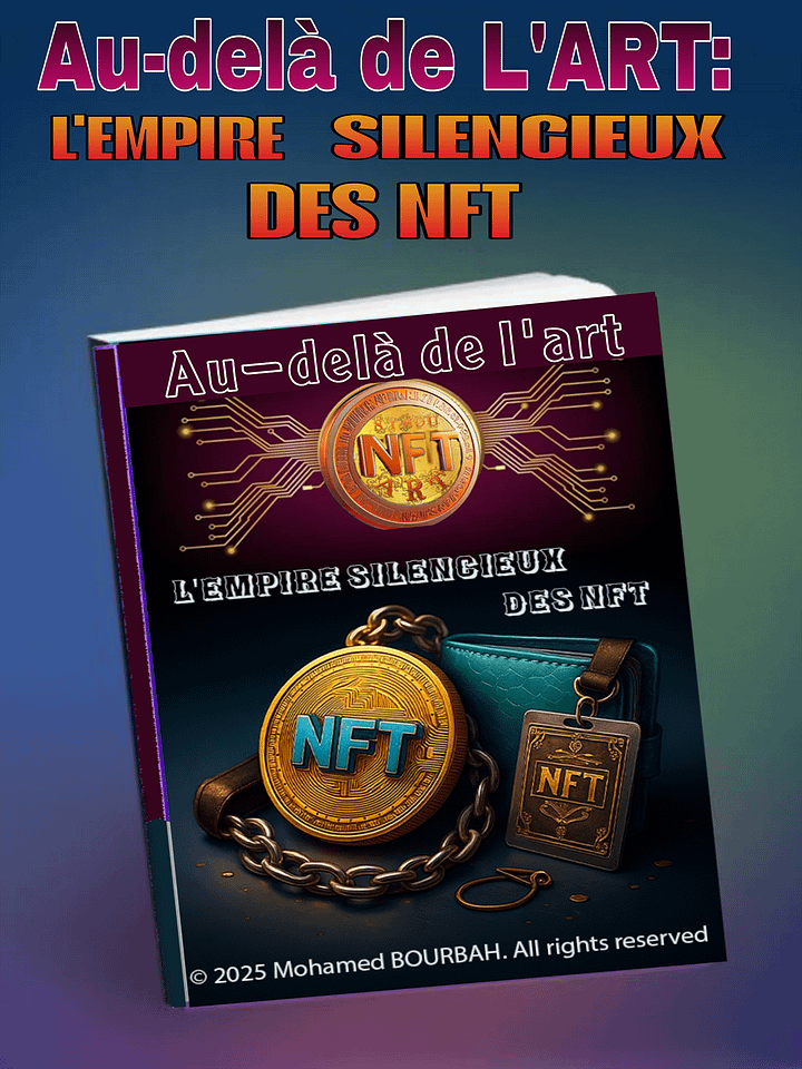 New Digital Product e-book (( Au-Delà de l'Art : L'Empire Silencieux des NFT)) product image (1)