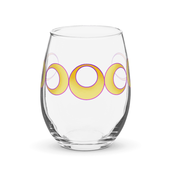 Moonie Phases Stemless Wine Glass product image (1)