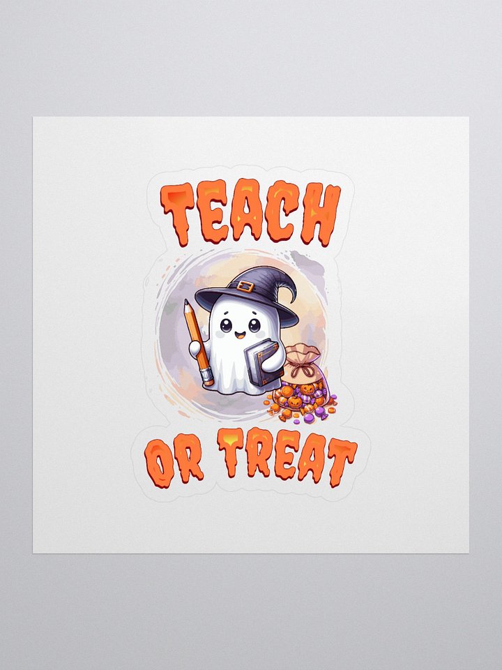 Halloween Sticker - Teacher - Ghost product image (1)