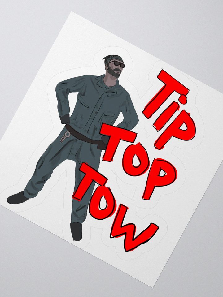 Tip Top Tow Sticker product image (2)