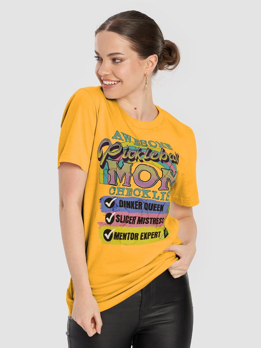 Mom Checklist Pickleball Tee product image (14)