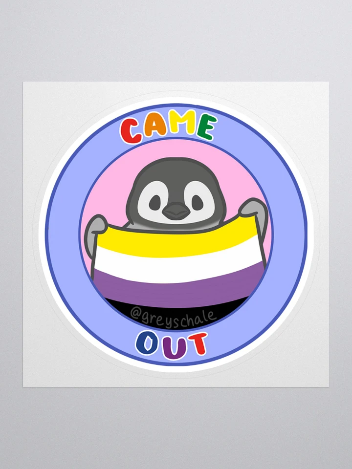 Came Out DTT Sticker product image (1)