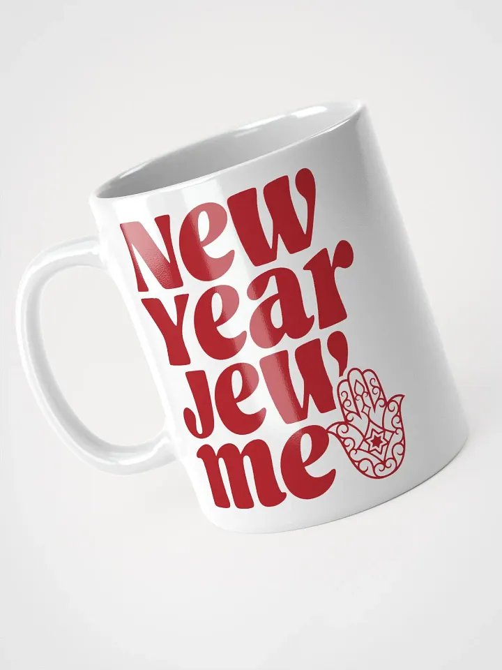 New Year Jew Me White Mug product image (2)