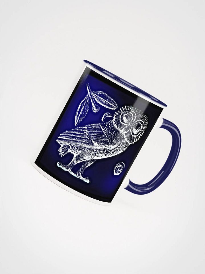 Athenian Owl and Winged Pegasus Authentic Greek Art circa 3rd Century BC, Coffee and Tea Mug product image (1)