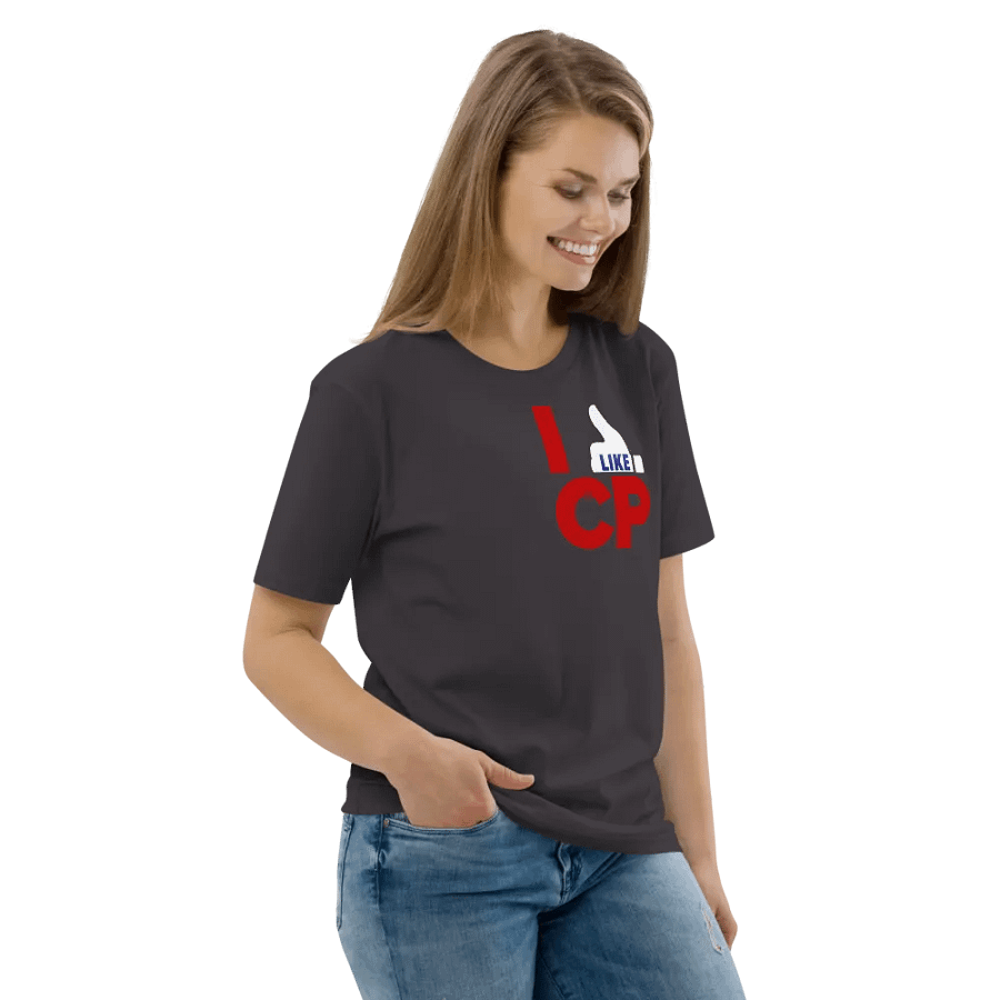 I Like CP, Red Blue On White T-Shirt product image (8)