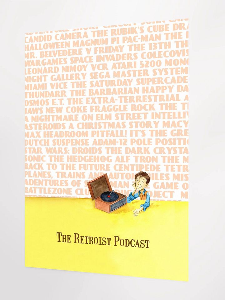 Retroist Podcast Poster product image (1)