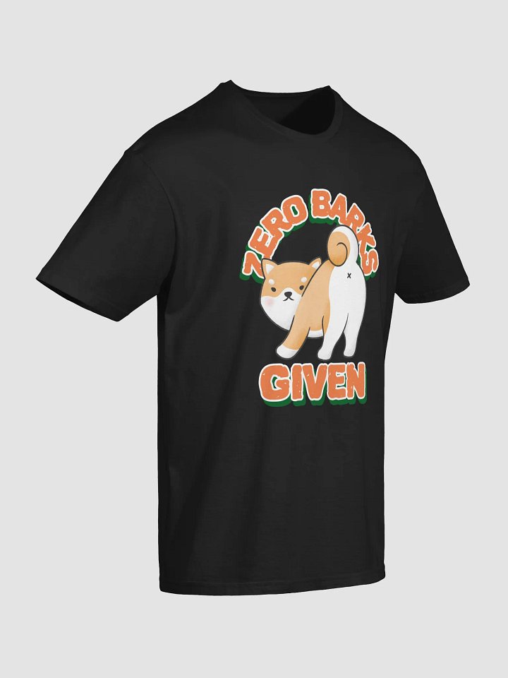 Zero Barks Given Cartoon Shiba Inu T-Shirt product image (10)