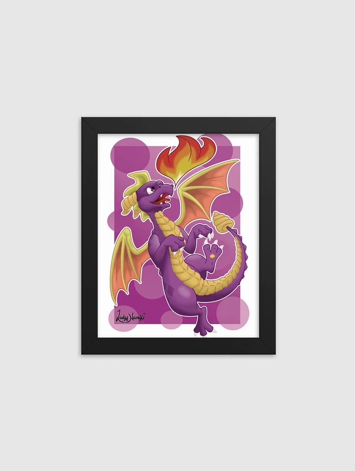 Spyro the Dragon A4 Framed Print product image (1)
