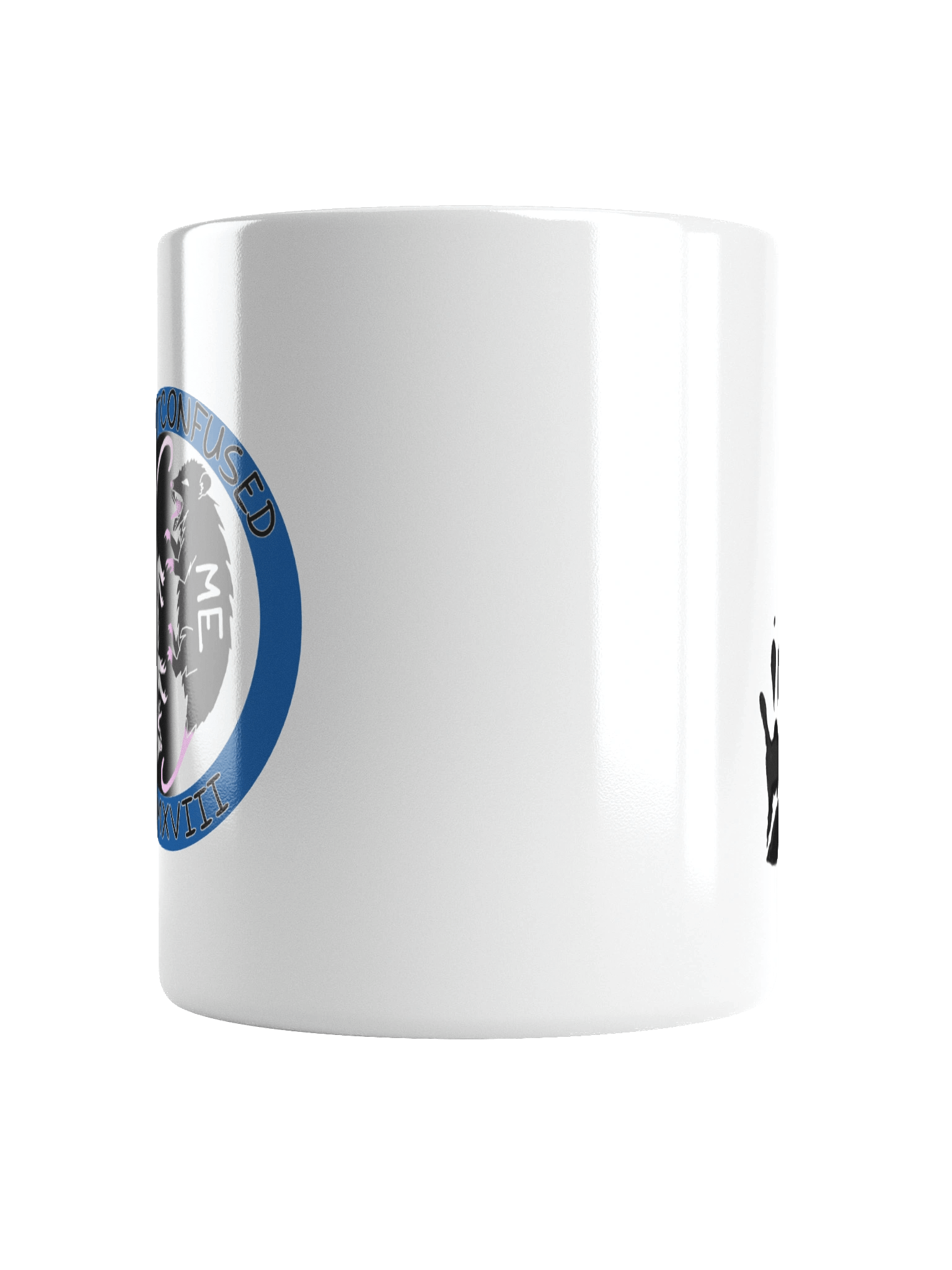 Trendy Coffee Cup But in White (tm) product image (16)