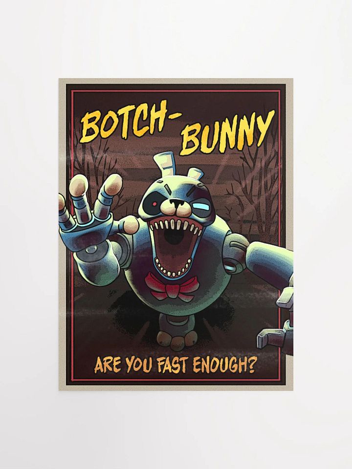 Botch-Bunny Poster product image (1)