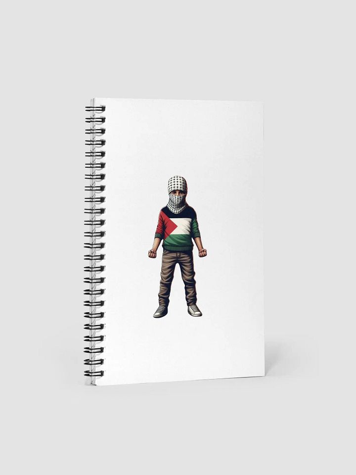Spiral Notebook | AI Design FREE PALESTINA product image (1)