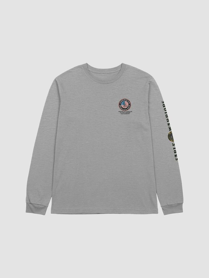 Sable Warriors Veteran Service Dog LongSleeve: Helps Pair Veterans With A Service Dog product image (12)