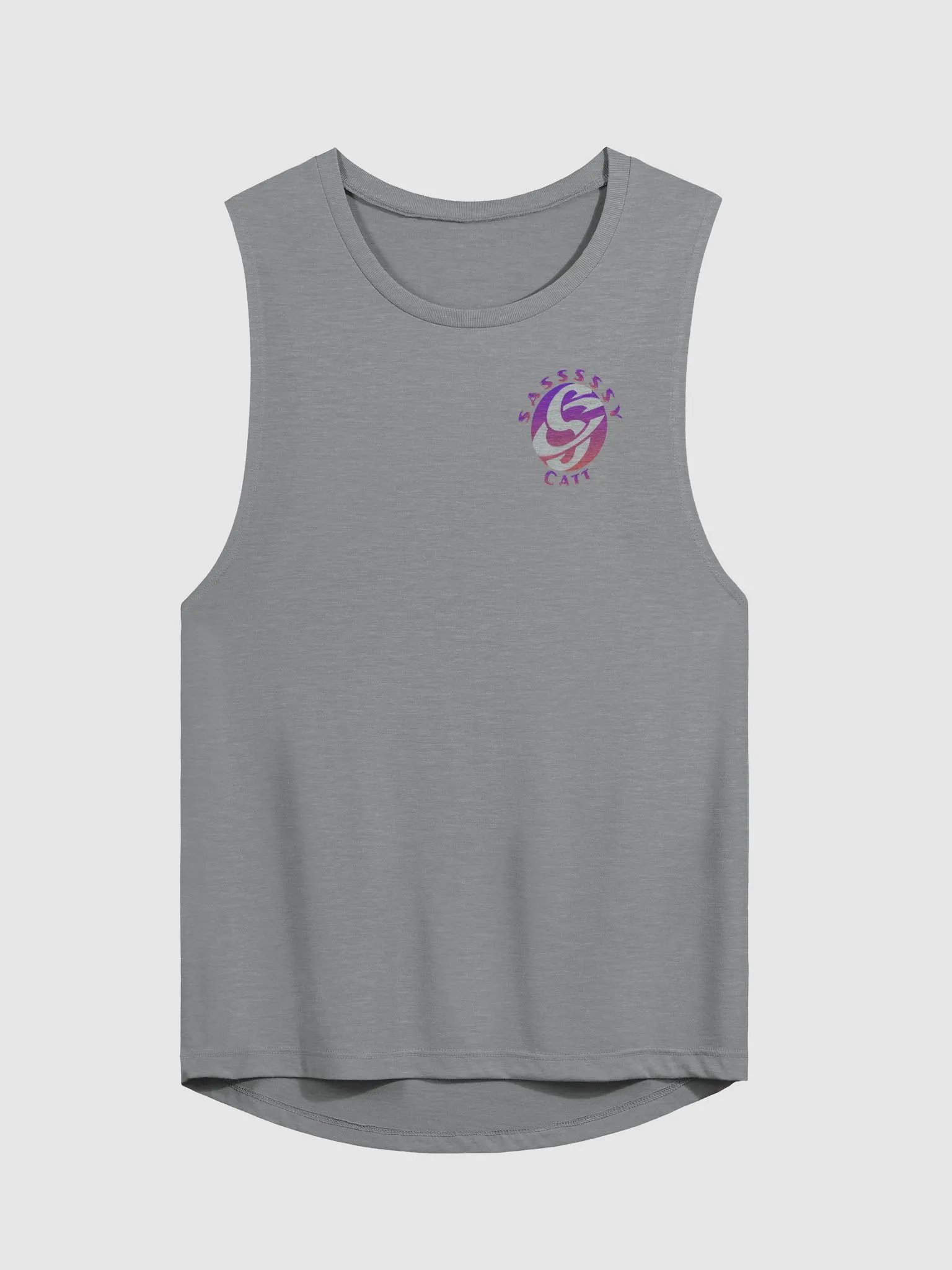 SasssssyCatt's Pinks/Purple Logo 2025 on Tank Top product image (1)