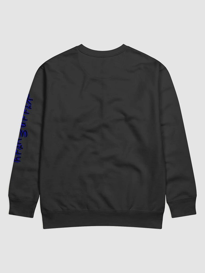 UNISEX KILLA EMILY ROYAL BLUE HEART BUTT SWEATSHIRT product image (2)