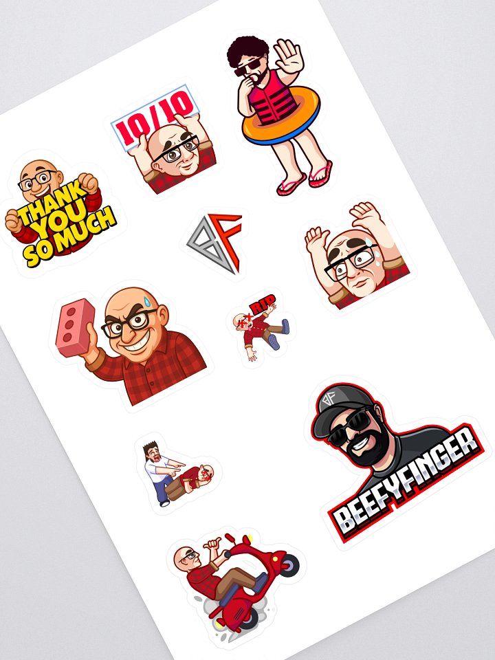 Beefy Stickers product image (1)