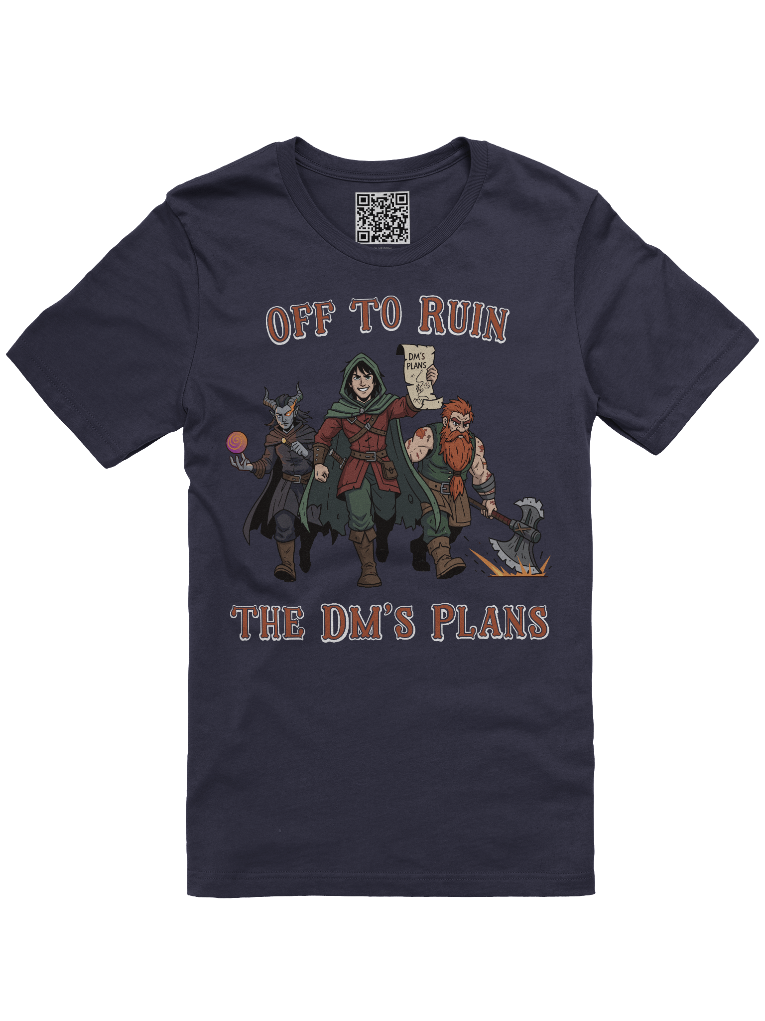 Off to Ruin the DM's Plans Supersoft T-Shirt product image (2)