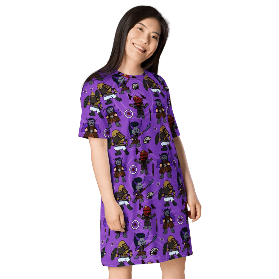 Ghost of Tsushima ONI Night Dress (Purple) product image (4)