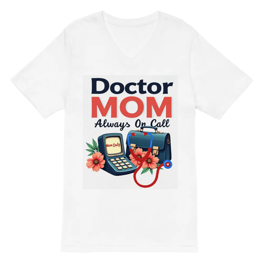Doctor MOM Always On Call V-Neck Tee product image (2)