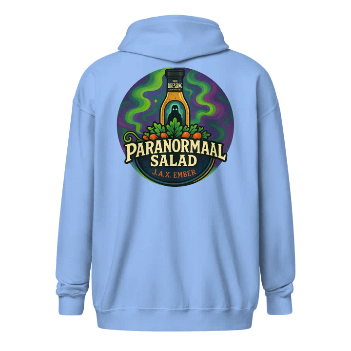 Paranormal Salad Official Backyard School Edition Blue Zip-up product image (2)