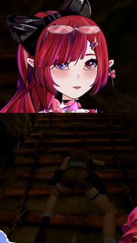 Well.. It wasn't a monkey.... 🙊

#VtuberEN #Vtuber #shuruimio #tombraider #streamer