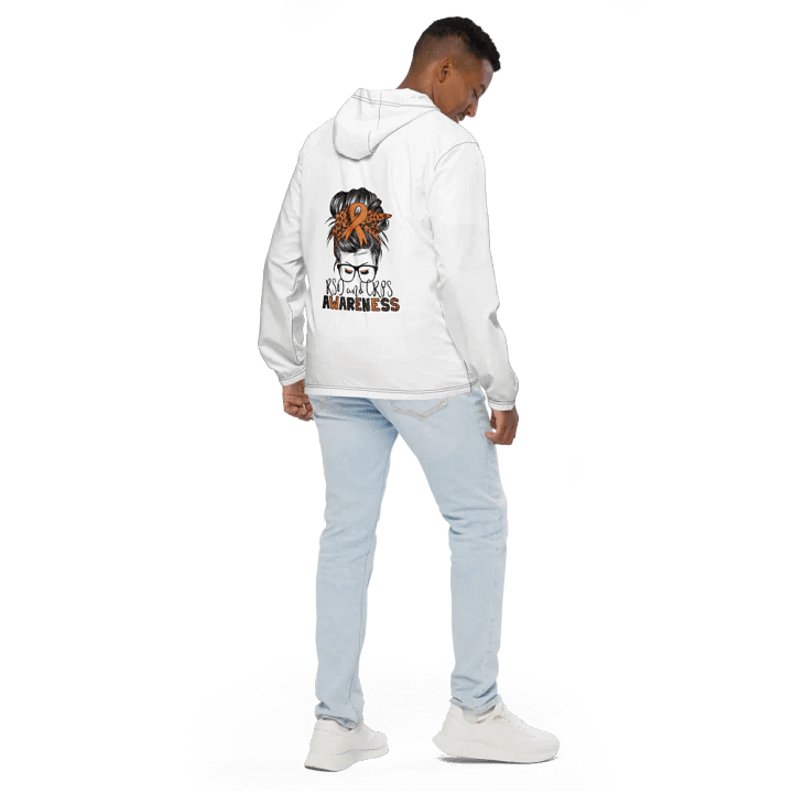 CRPS/RSD Awareness Messy Bun Windbreaker product image (1)