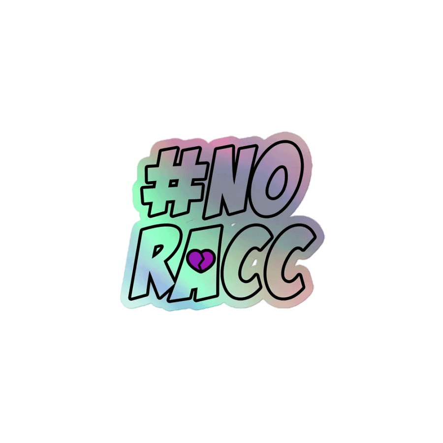#NO RACC HOLO STICKER product image (1)