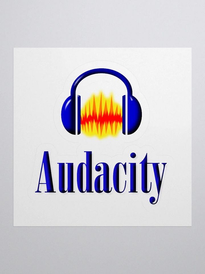 Audacity Retro Sticker product image (2)