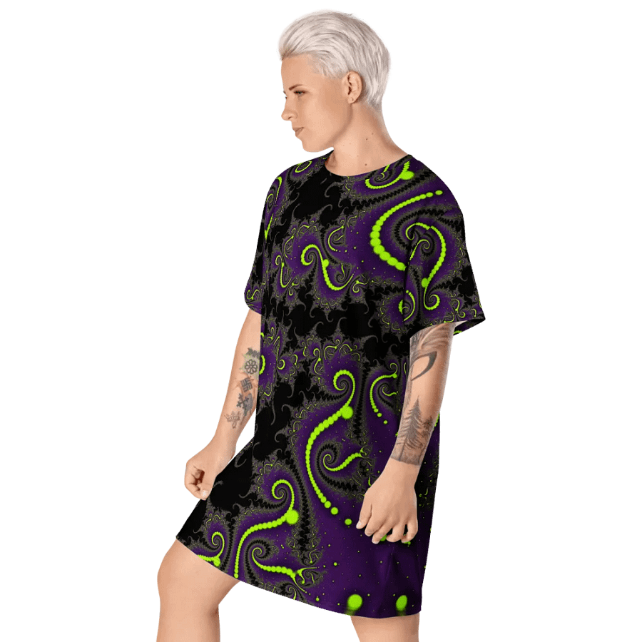 Fractal Dress/Tunic - Acid Nights product image (2)