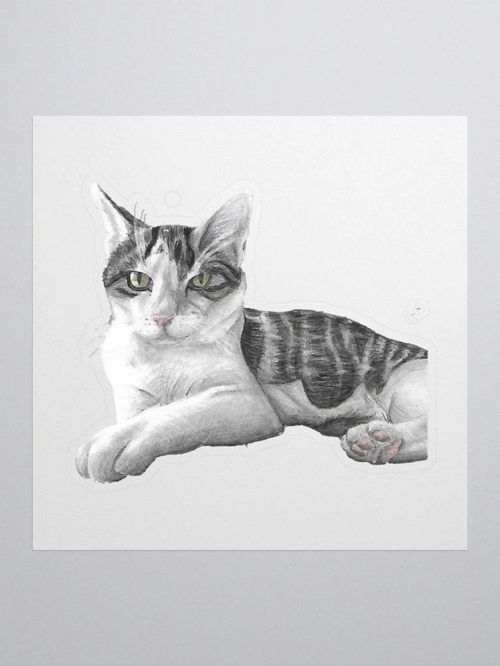 Cat Drawing Sticker product image (3)