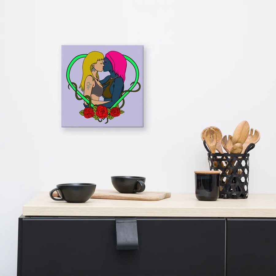 Slayer Sweet hearts Canvas product image (8)