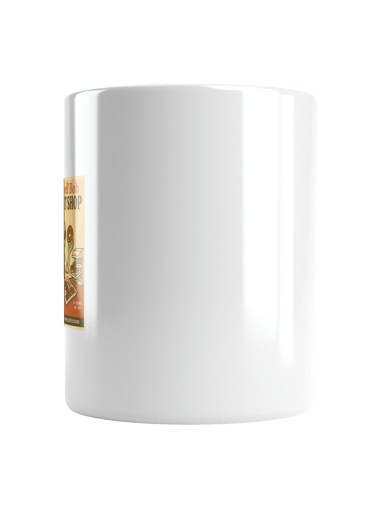 Donut Shop Roswell Aliens 1950's Retro Poster Ceramic Mug product image (6)