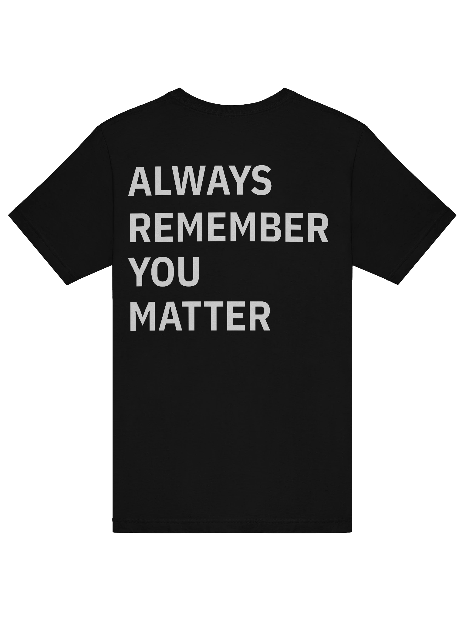 You Matter Tee Double Sided Black product image (6)