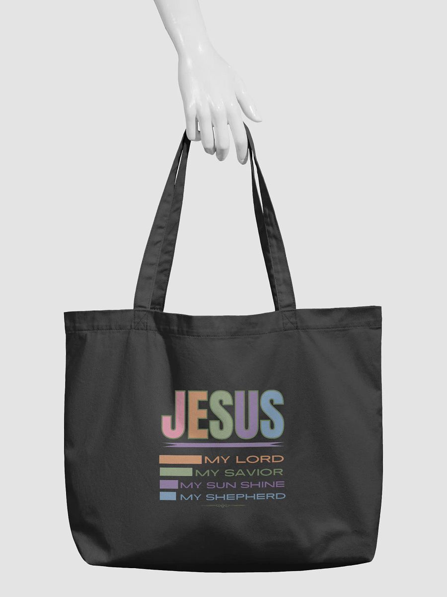 JESUS: My Lord, Savior, Sun Shine, Shepherd Eco Tote bag product image (3)