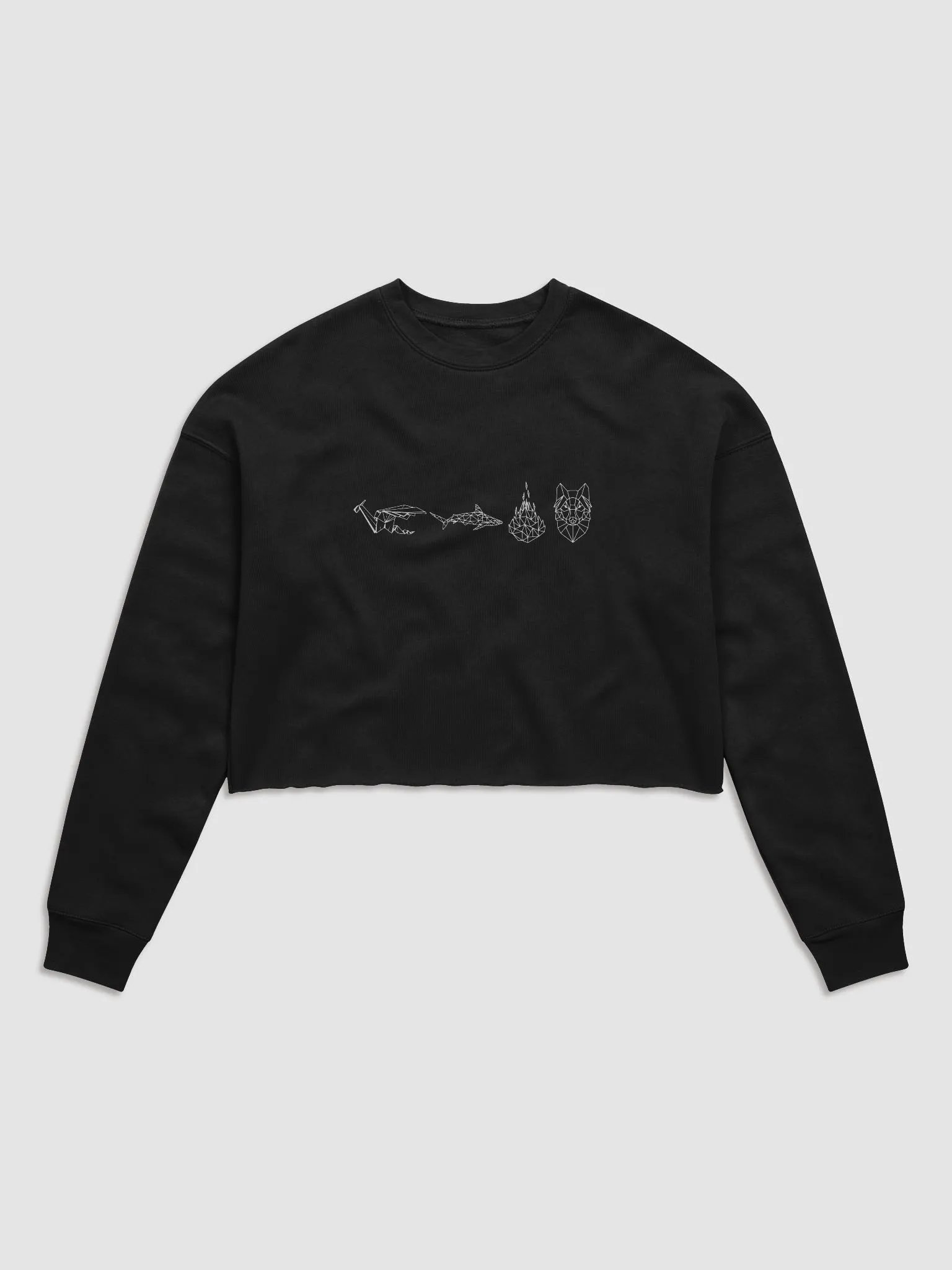 Origami Crop Sweatshirt product image (2)