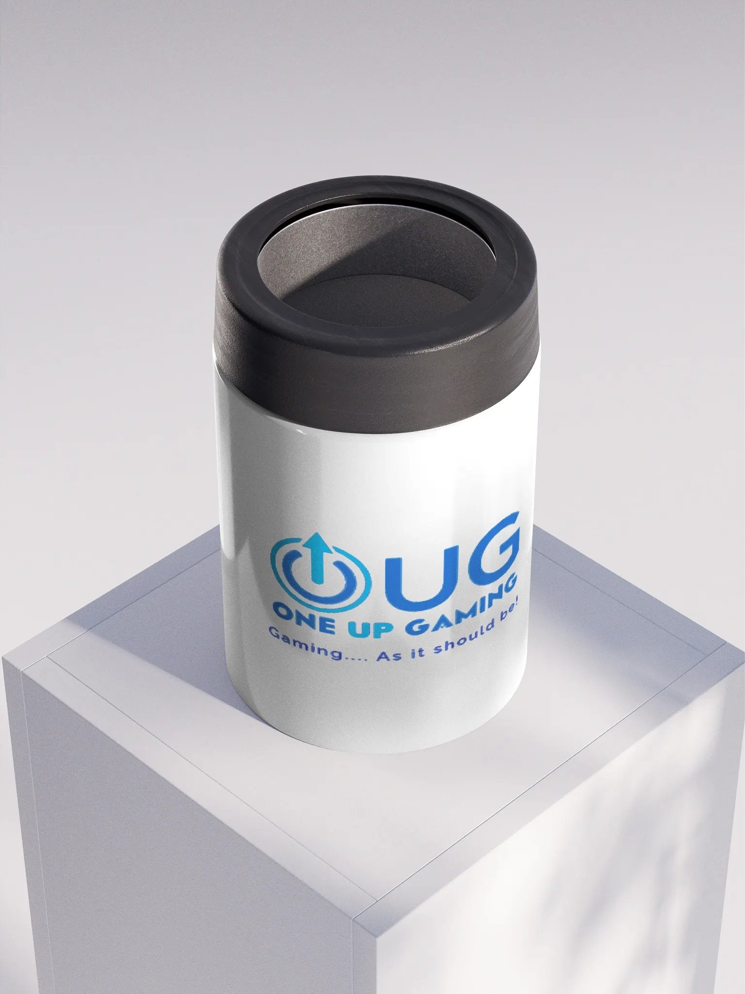 OUG Logo Blue Stainless Steel Koozie product image (3)