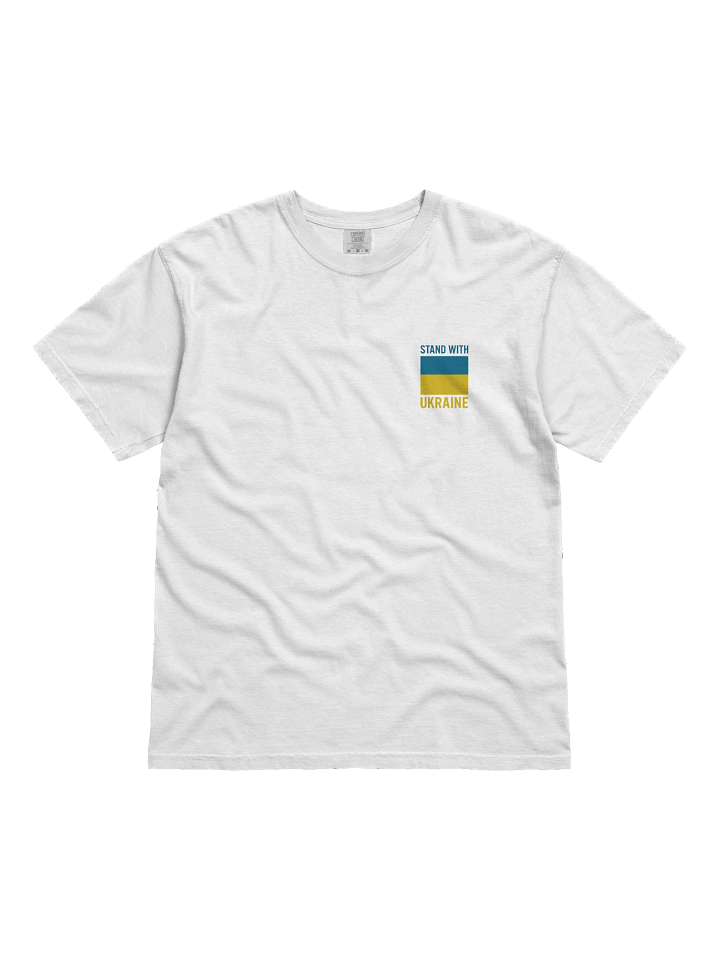 Stand with Ukraine Flag T-Shirt product image (11)