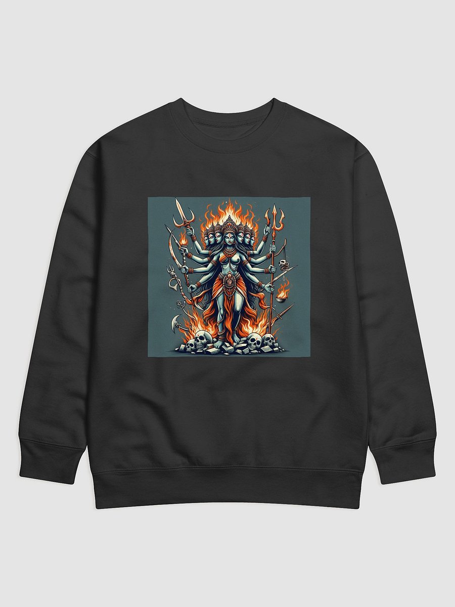 Kali in Lines – The Fierce Divine Sweatshirt product image (1)