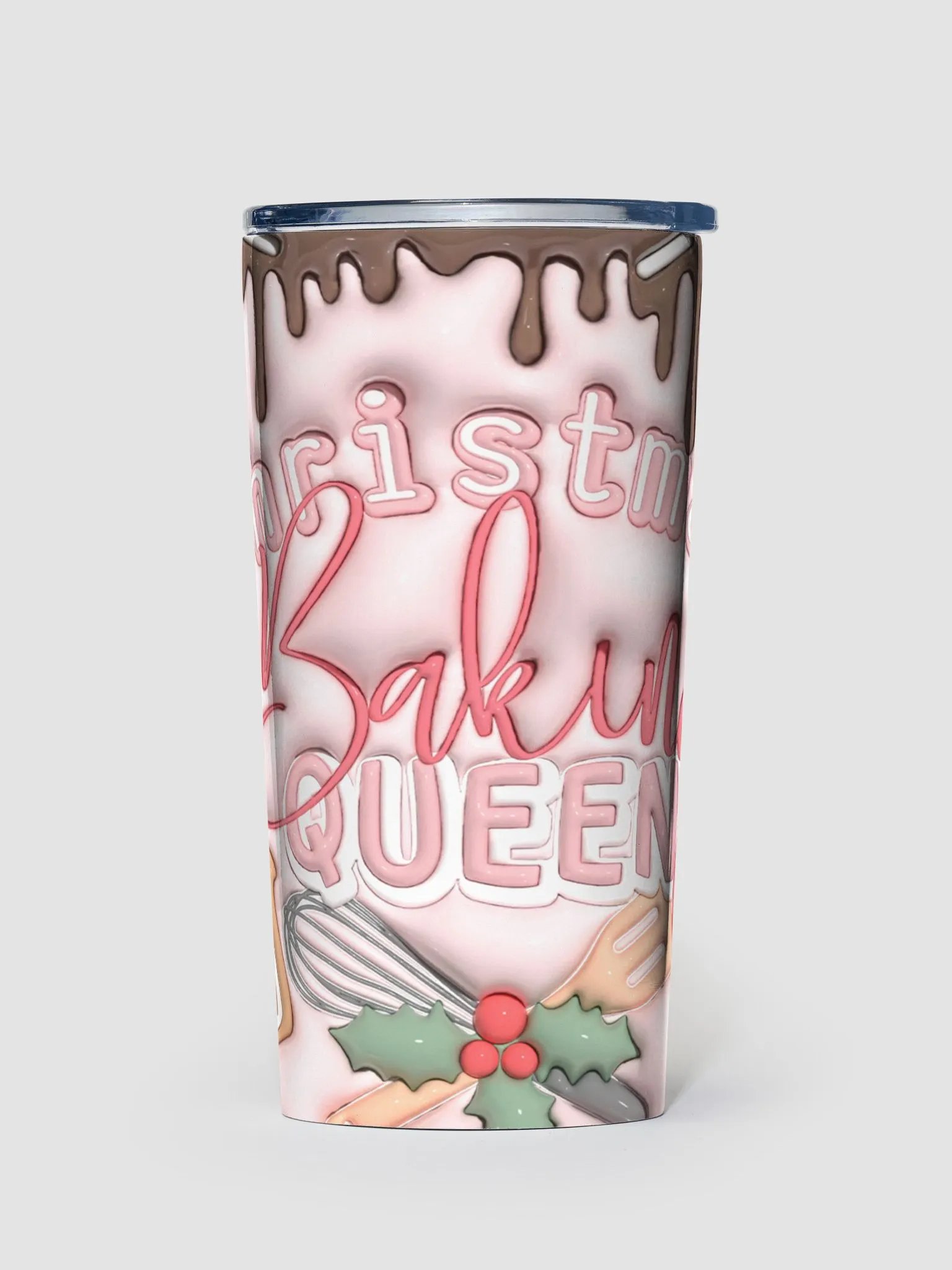 Christmas Baking Queen Stainless Steel Tumbler product image (1)