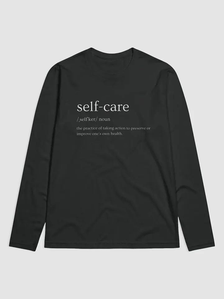Self-Care Long Sleeve Shirt product image (1)